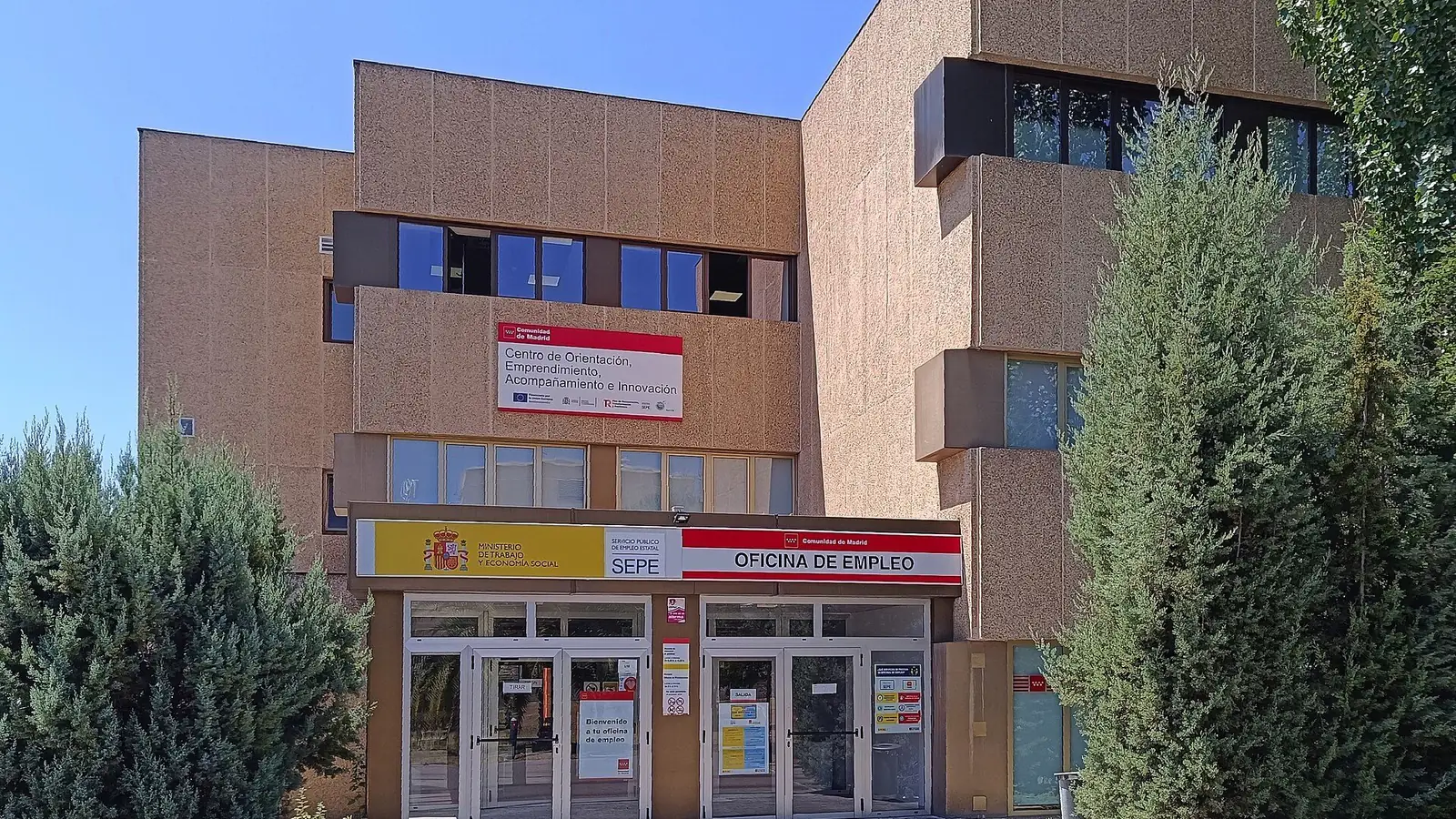 Oficina de empleo en Madrid