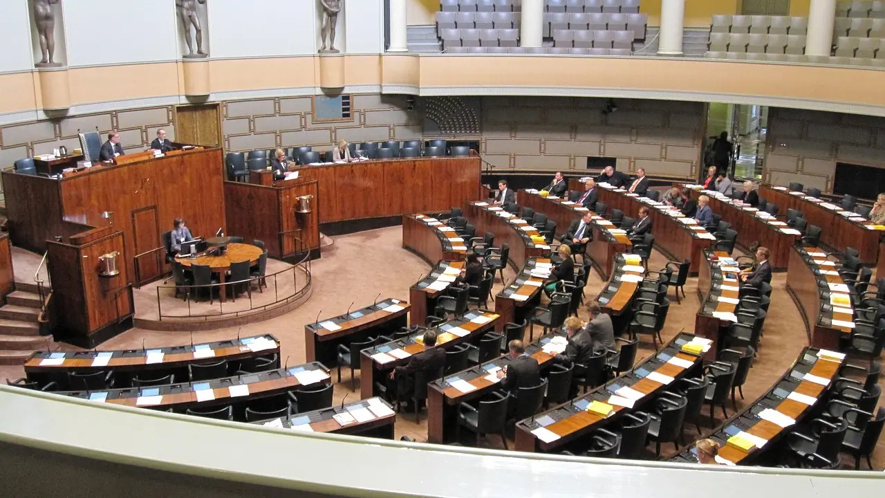 Hemiciclo de un parlamento